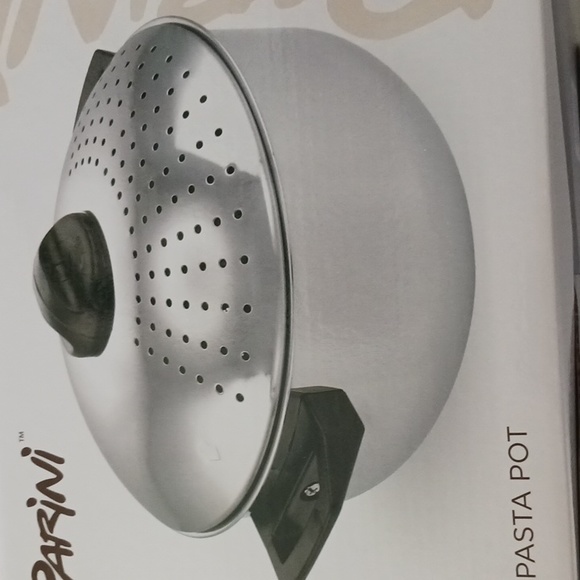 Parini 6Qt. Stainless steel Pasta pot - Picture 3 of 3